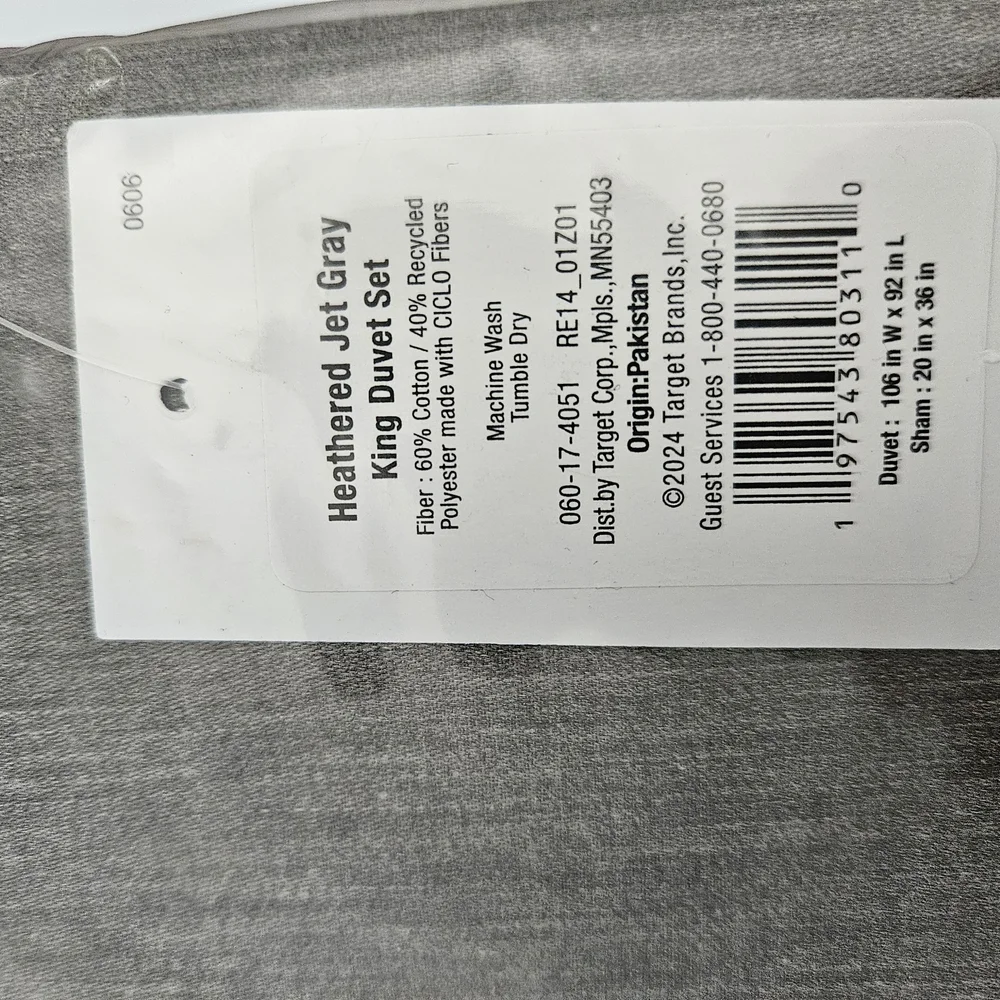 Elegant Gray Bedding Set